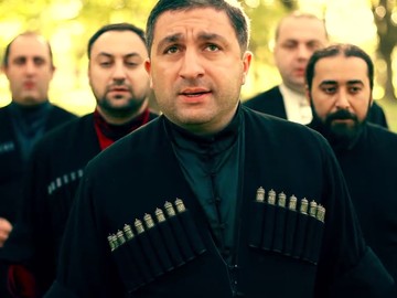 Схиархимандрит Серафим Бит Хариби - На грузинском, с элементами из 5 Псалма